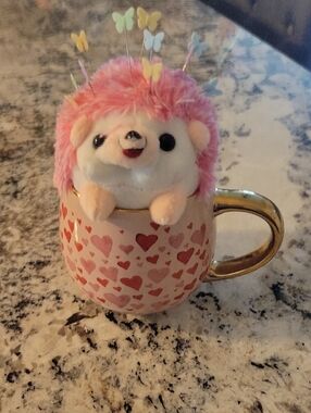 Adorable Hedgehog Pincushion Decor